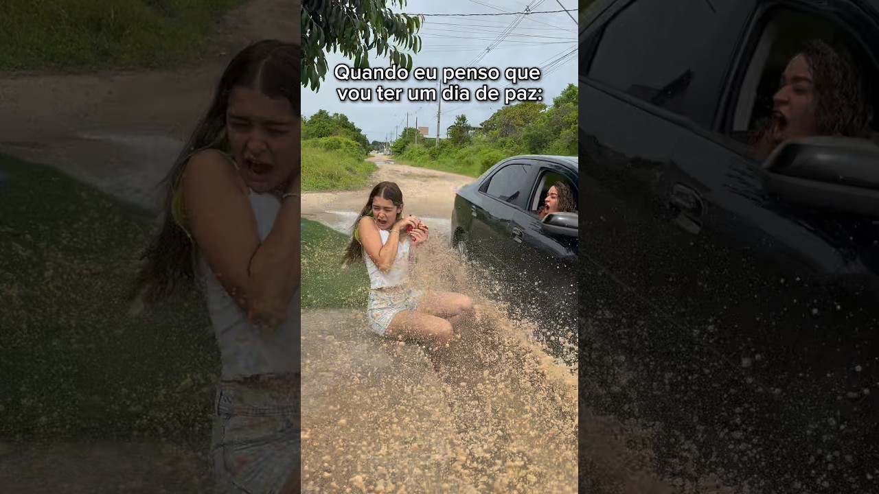 Achei que ia ter um dia de paz