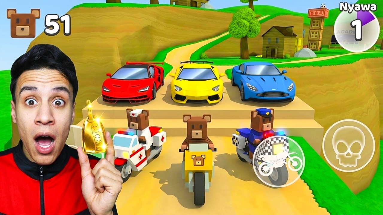 هذا المكان السري يخفي سيارات أسطورية في لعبة الدب الخارق Super Bear Adventure!! 🚨🔥
