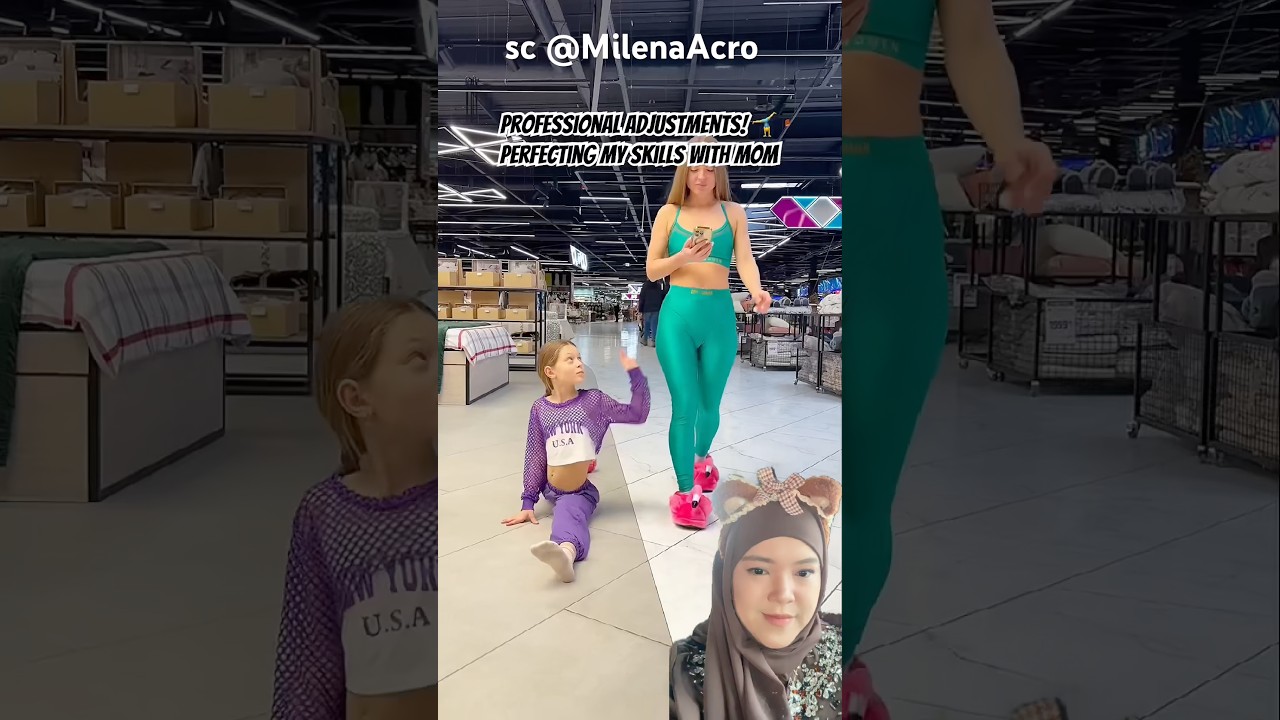 sendalnya mirip‼️MilenaAcro