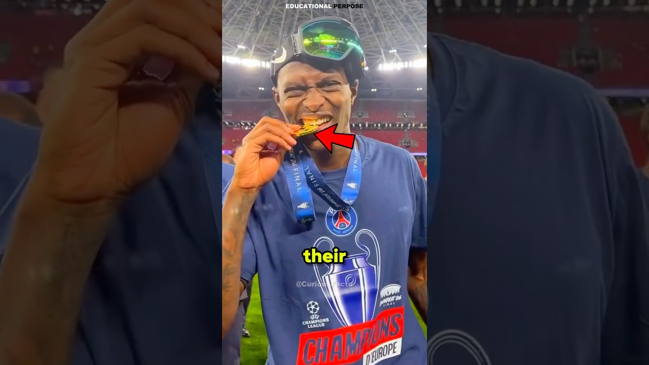 Why Do Olympic Athletes Bite Their Medals?! 🏅😳