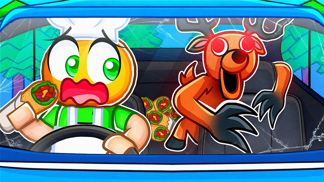 GECE 03:00'te Döner Kamyonu Sürdüm, DÖNERCİ OLDUM! 🌯 | Roblox