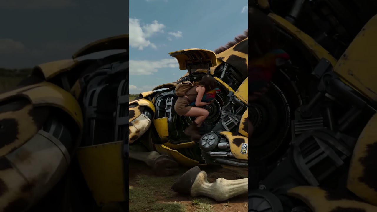 Secret giraffe! Perfect camouflage #shorts