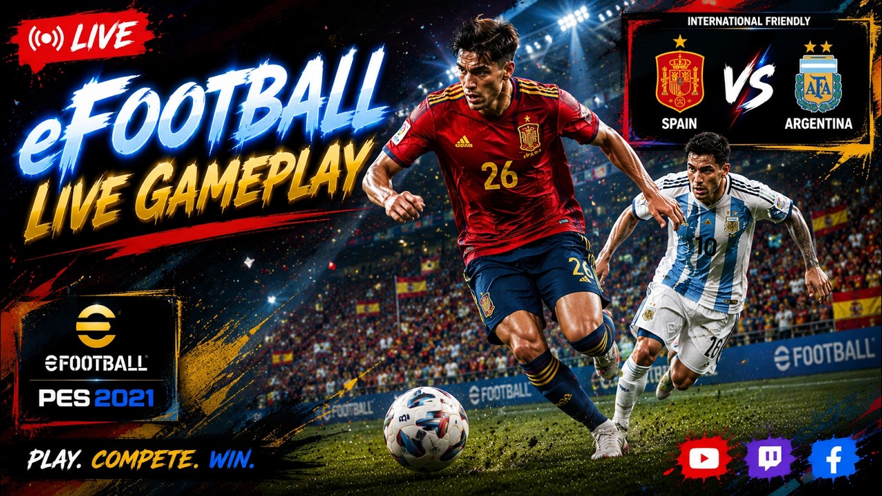 🔴 One Match. Endless Drama. | eFootball Football Simulation LIVE - PRS SOUL