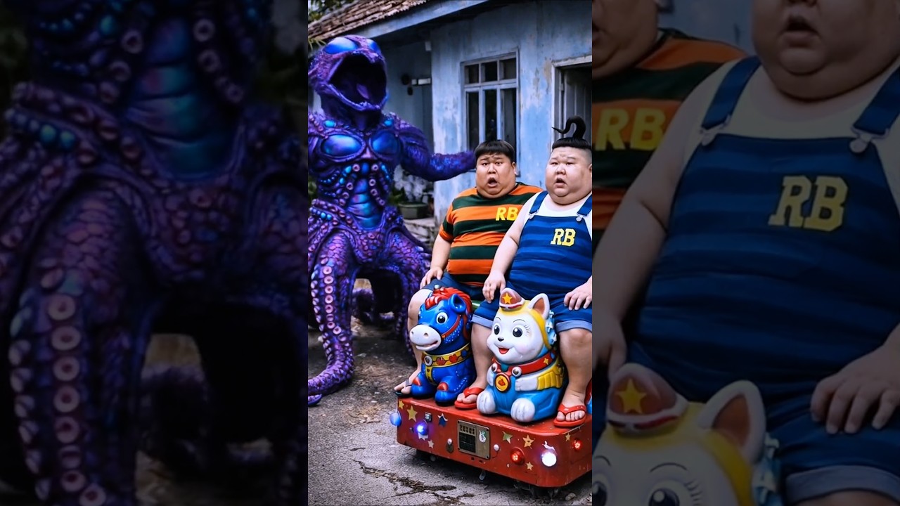 DI PRANK ALIEN BOONGAN, semua orang kampung kabur😱‼️