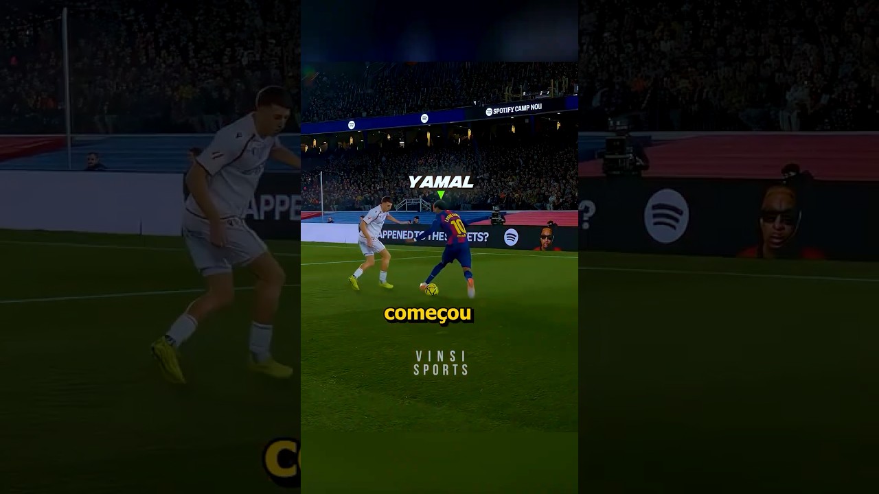 O YAMAL ESTÁ COPIANDO O RONALDINHO?! 😱