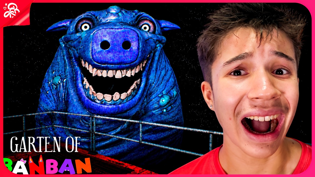 QUE BICHO É ESSE NO GARTEN OF BANBAN? (Garten of Banban Remake)