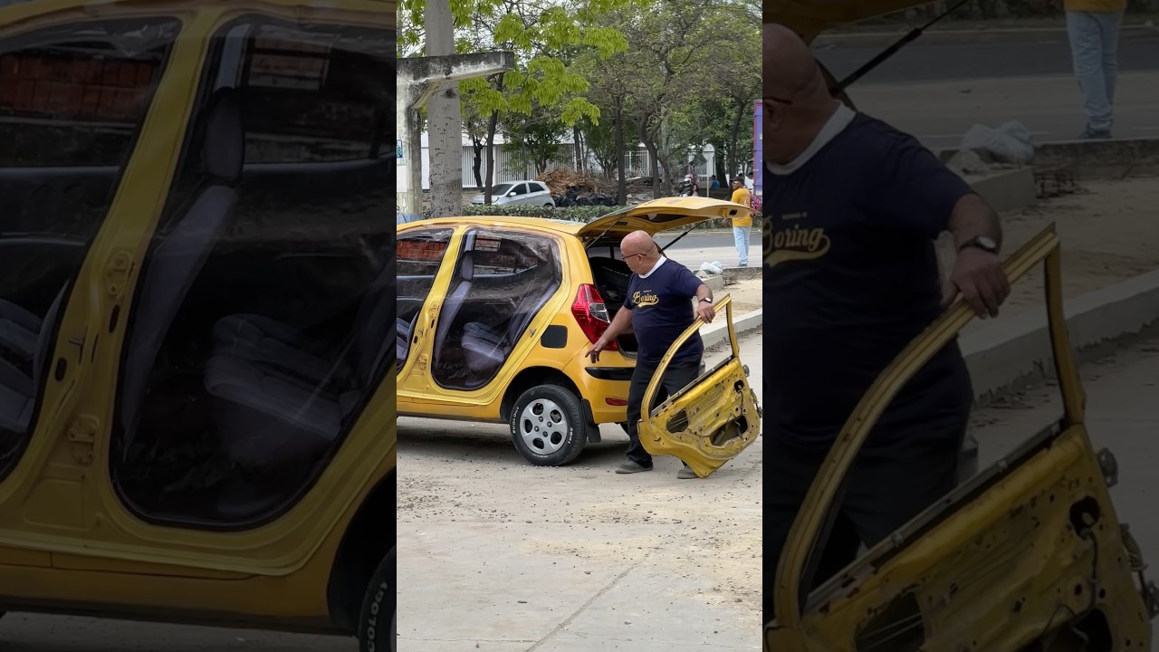 Taxi / sin puertas 😂