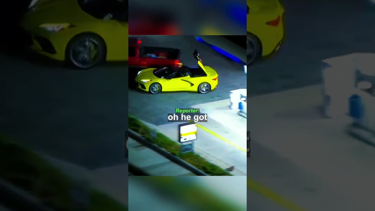 Corvette Driver Thinks It’s a Game