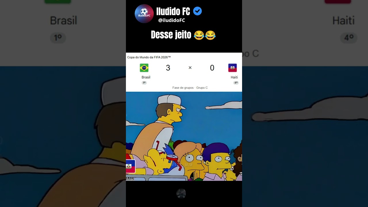 BRASIL 3X0 HAITI COPA DO MUNDO 2026 #brasil #haiti #futebol #shorts