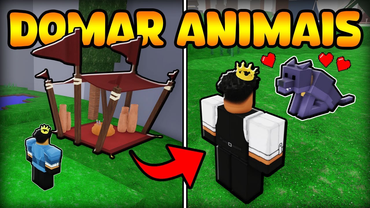 CHEGOU!!! COMO DOMAR OS ANIMAIS FEROZES NO 99 NOITES NA FLORESTA E COMO FAZER!!!