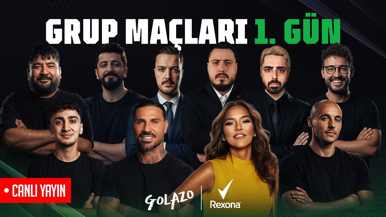 🔴 GRUP MAÇLARI 1.GÜN I GOLAZO 3