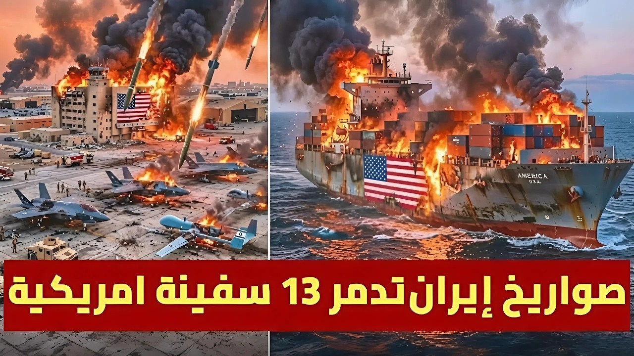 عاجل، ايران تستخدام الأسلحة المحرمة على تل أبيب، والحرس الثوري يضرب 13 سفينة أمريكية في مضيق هرمز
