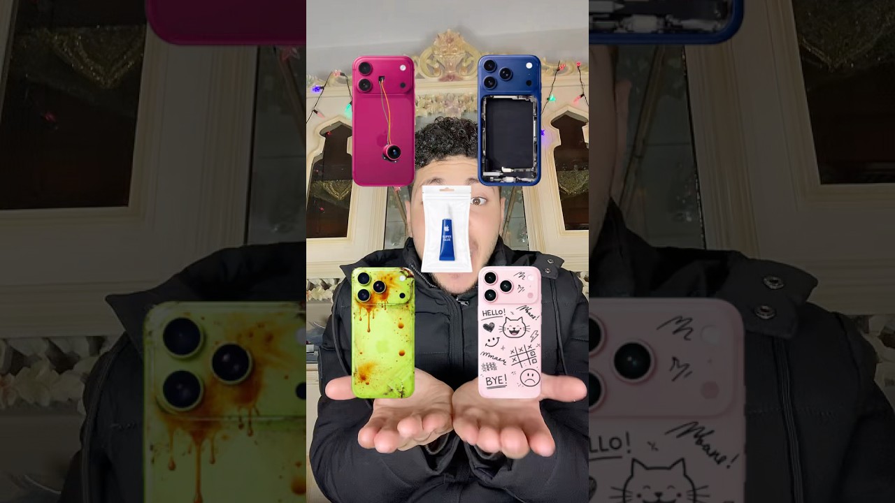 الآيفون عاوز بطارية جديدة😂😭😭😭