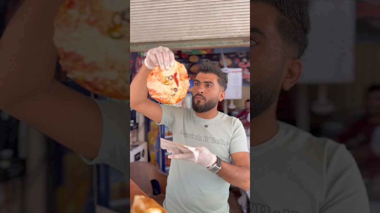 بياع بيتزا غبي😂نهاية غير متوقعة#shorts