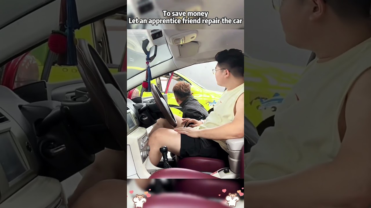 Repair car #youtube #funny #repair #car #funnyprank