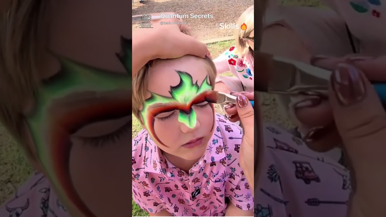 Watch This Amazing Face Painting Transformation 🎨✨