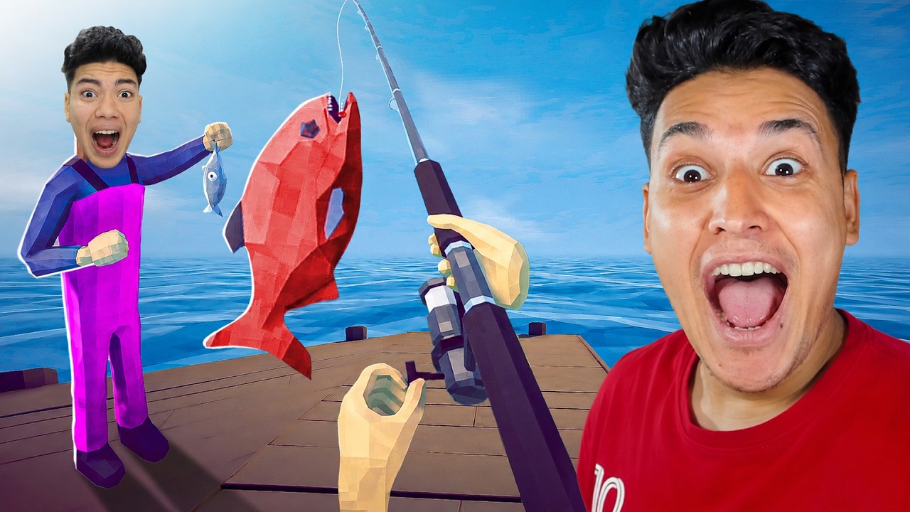 اكتشفنا انا و عبدة جزيرة جديدة مليانة أسماك غريبة! 😱🎣 | How to Fish