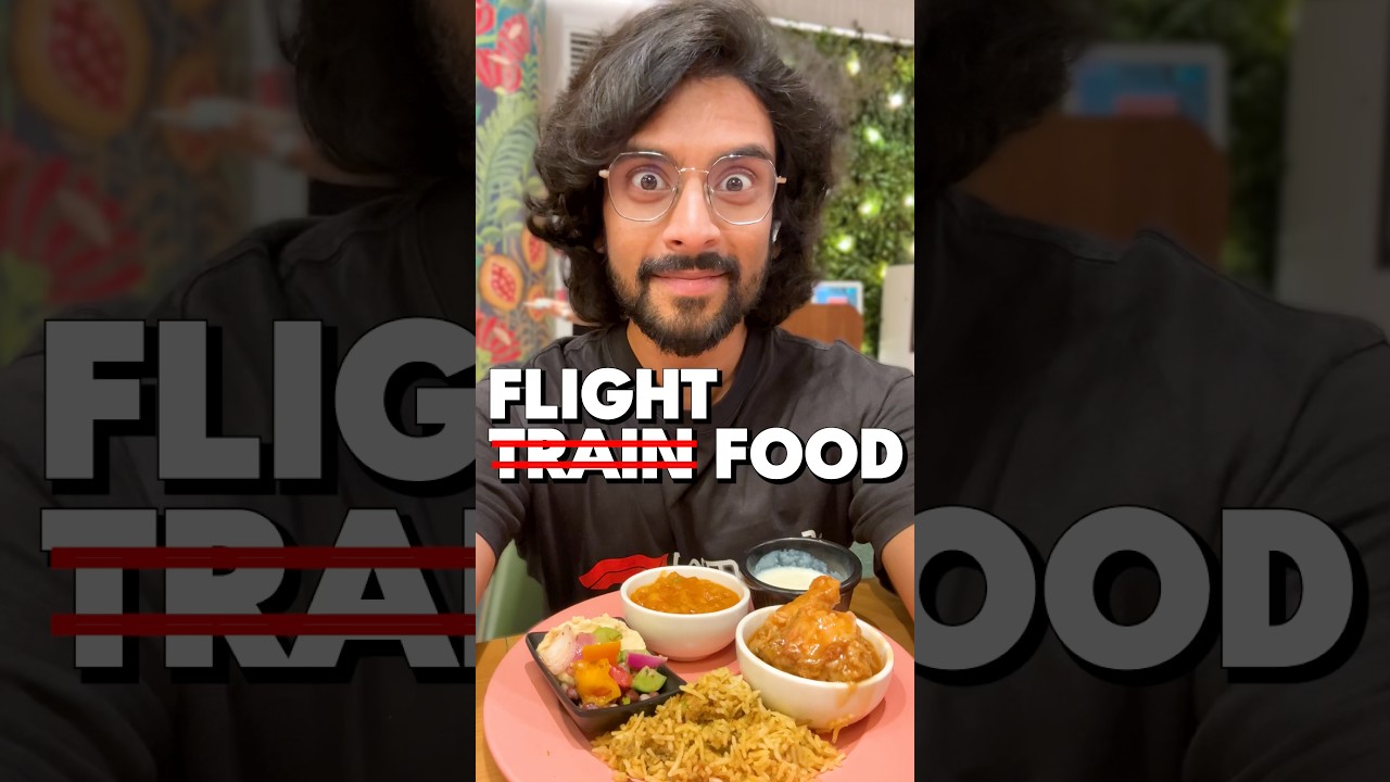 Everything I Ate After Missing My Train!! 😭🍛