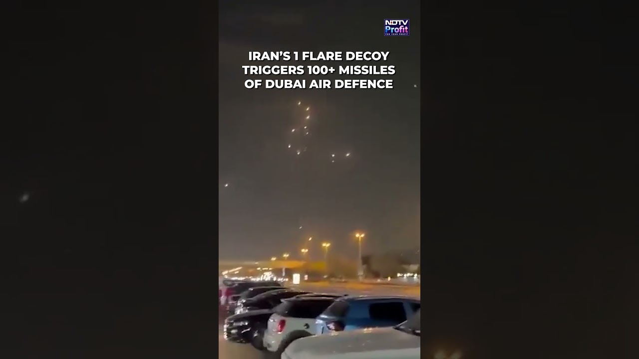Iran Tricks Dubai's Defences, Uses Decoy Flares To Waste UAE's Missiles Worth Millions