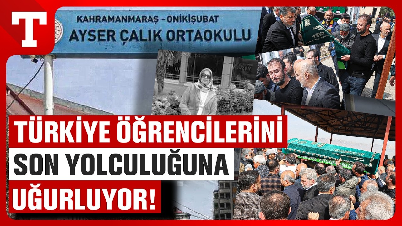 #Canlı | Kahramanmaraş'taki Saldırıda Hayatını Kaybedenler Son Yolculuğuna Uğurlanıyor!