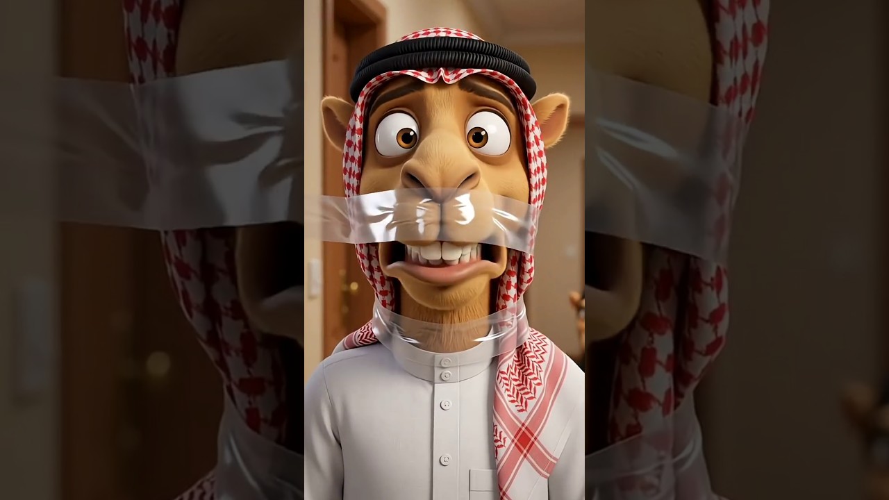 مقلب اللزاق الشفاف! 😂 #أبو_حاشي #أم_حاشي #اكسبلور #السعودية #مواقف #ضحك #كوميديا#شورت #كرتون