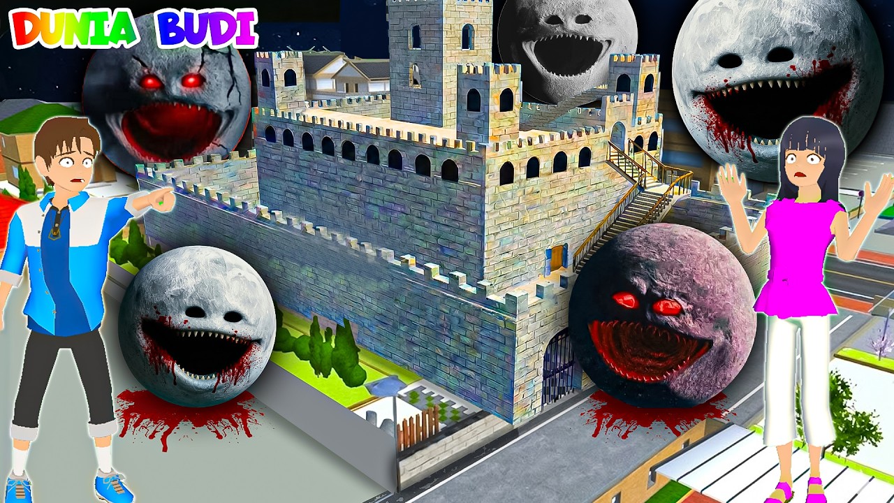 Yuta Mio Buat Benteng Raksasa Paling Aman Dari MOON WAKE UP Menyeramkan Di Kota Sakura😱