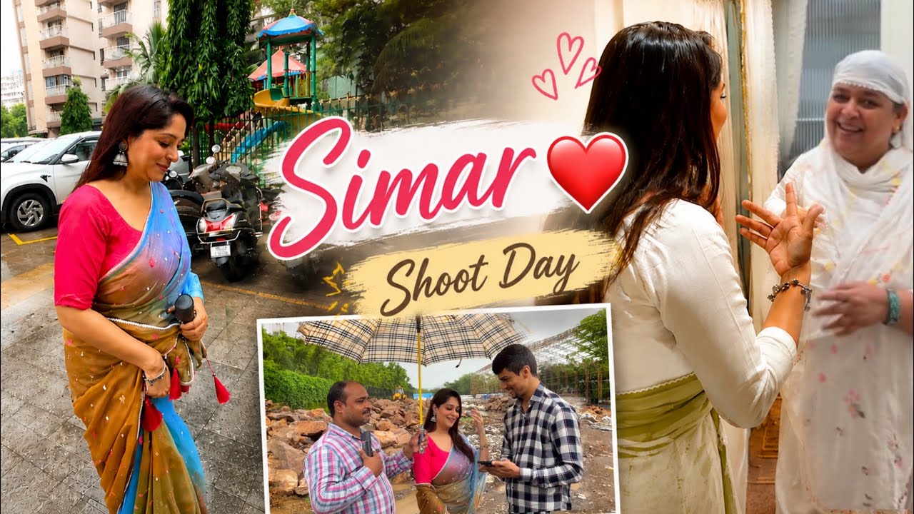 Simar Ki Yaad Aa Gayee | Shoot Day| I am excited for this 