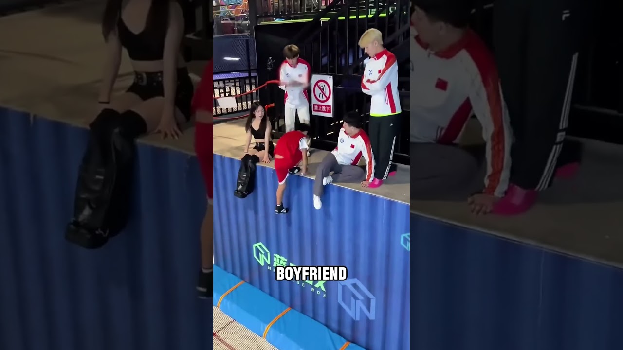 Erkek Arkadaş Takla Atma Yeteneğini Kanıtlıyor