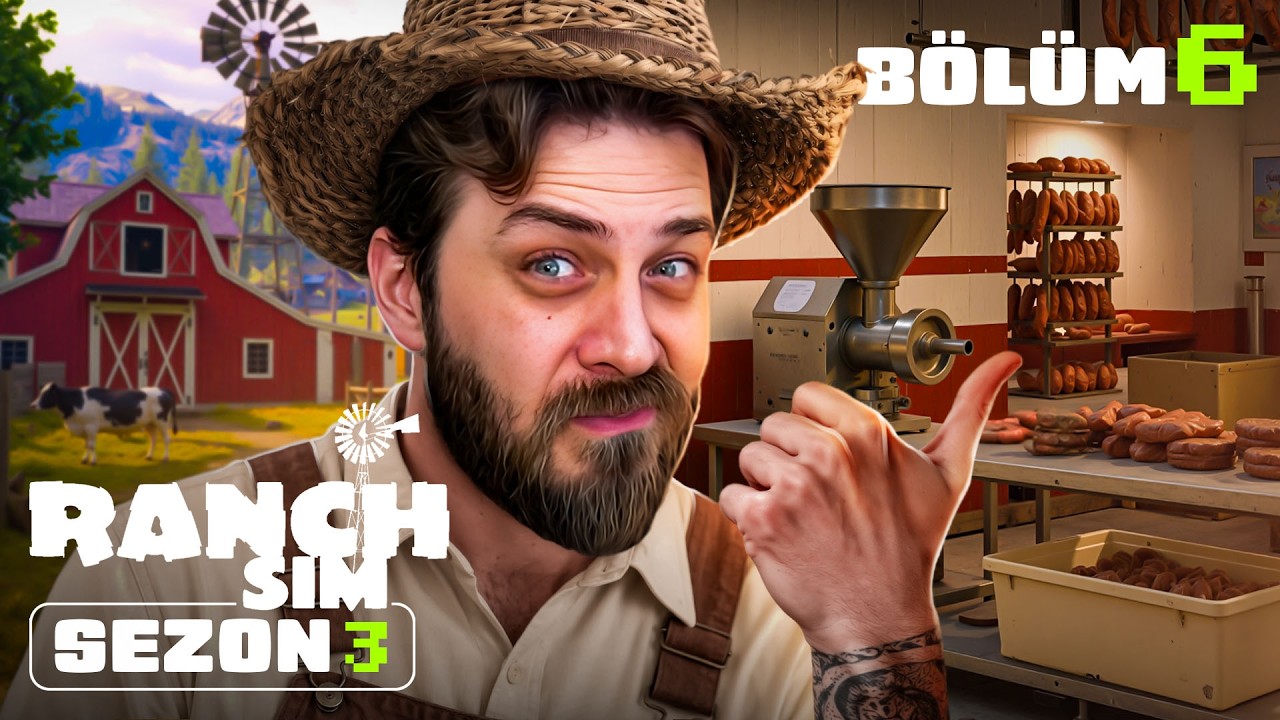 DEVASA ÜRETİMHANE KURDUK! | RANCH SIMULATOR | S3 B6