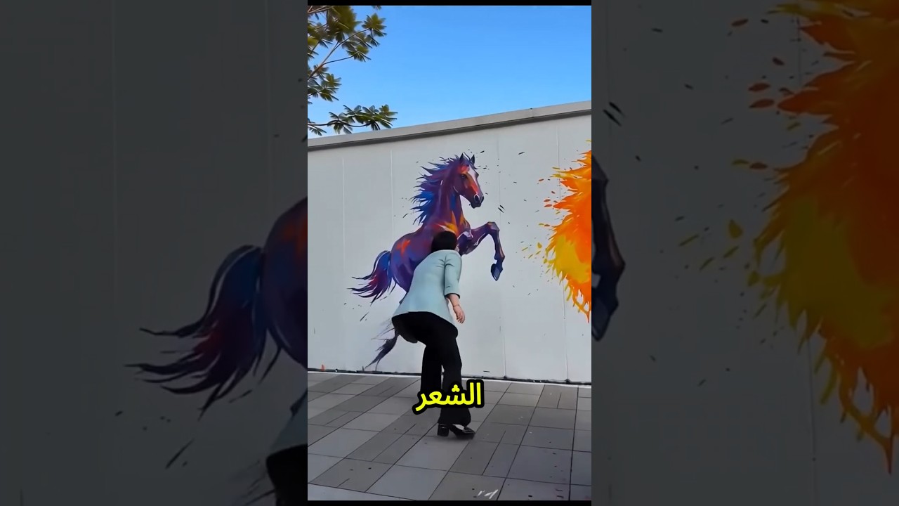 ينهر يا ماما، إنتي حاطة شعرك ليه في الدهان؟😱💇‍♀️🔥