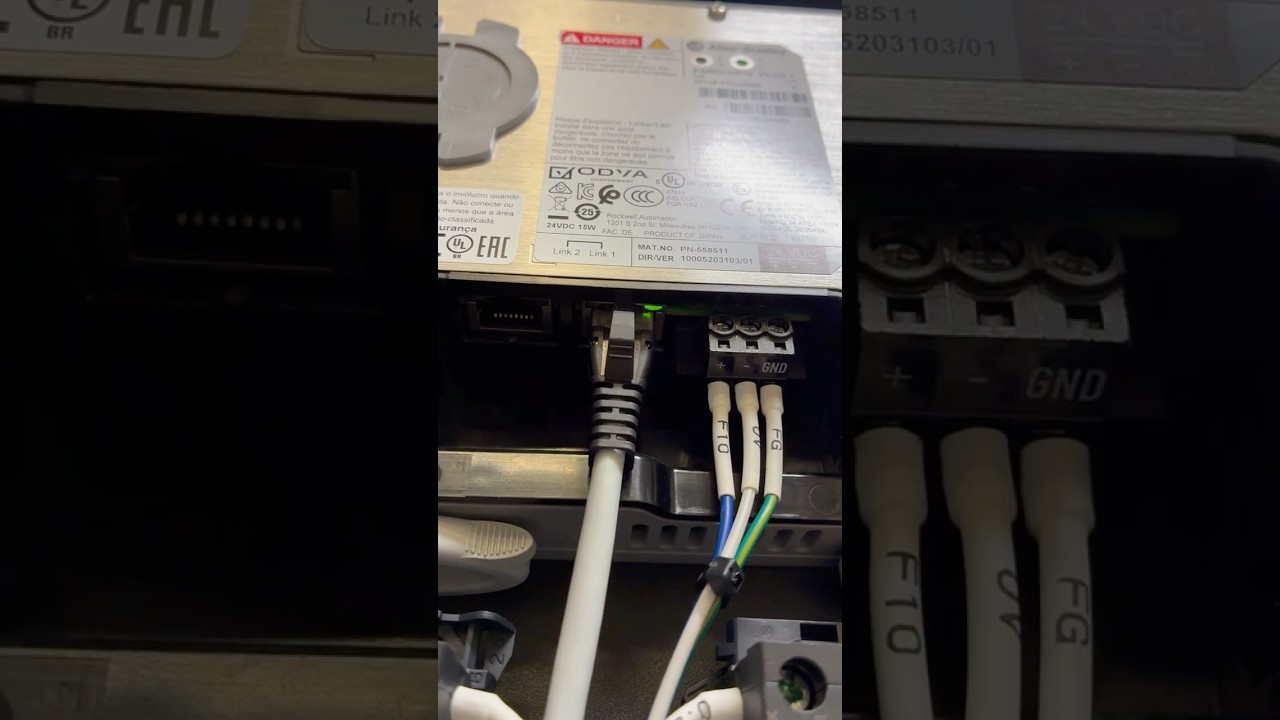 HMI Issues #industrialelectrician #electrical #plc