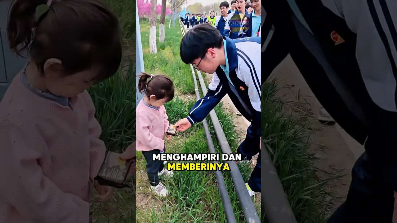 "Gadis Kecil Lucu Ini Tiba - Tiba Jadi Pusat Perhatian" #kindness #shorts #shortvideo