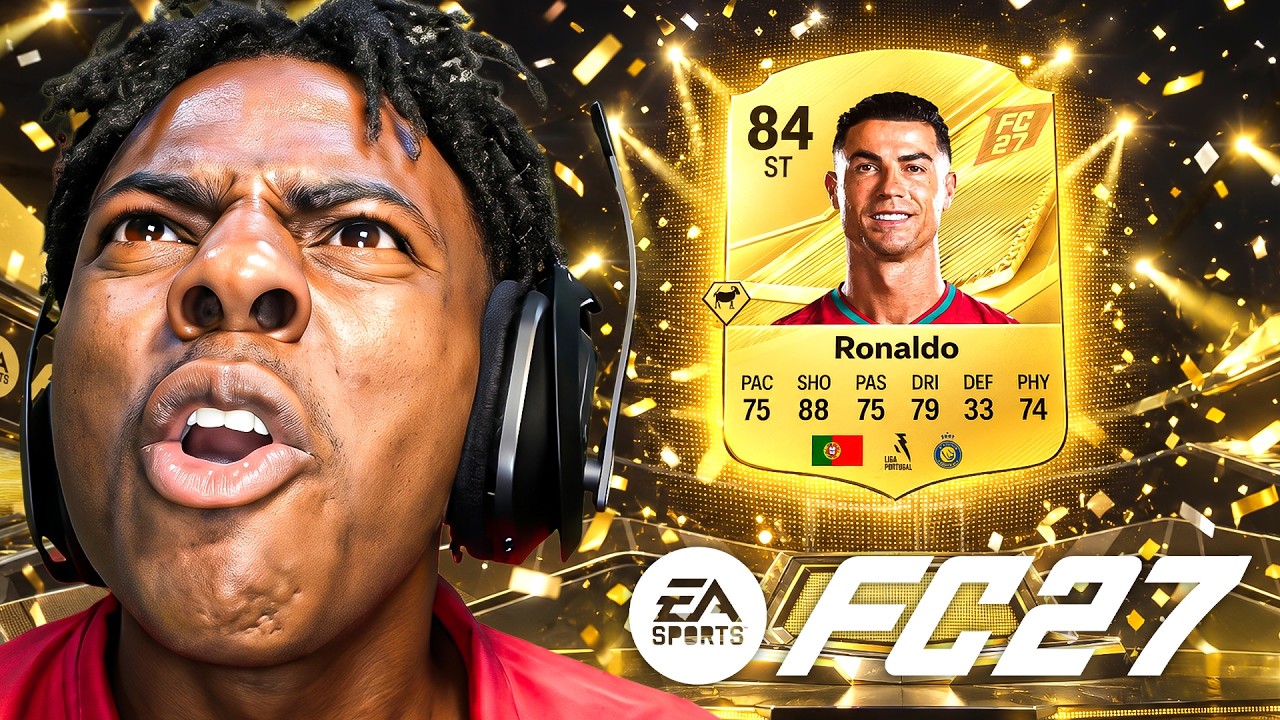 iShowSpeed's FIRST FC 27 Pack Opening!
