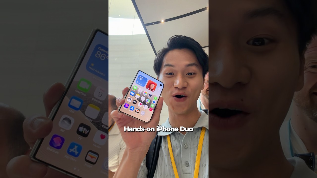 GONG BANGET😱⁉️ iPhone Duo GILAAA🤯 Lipatan sama kamera dalamnya GAK KELIHATAN👏