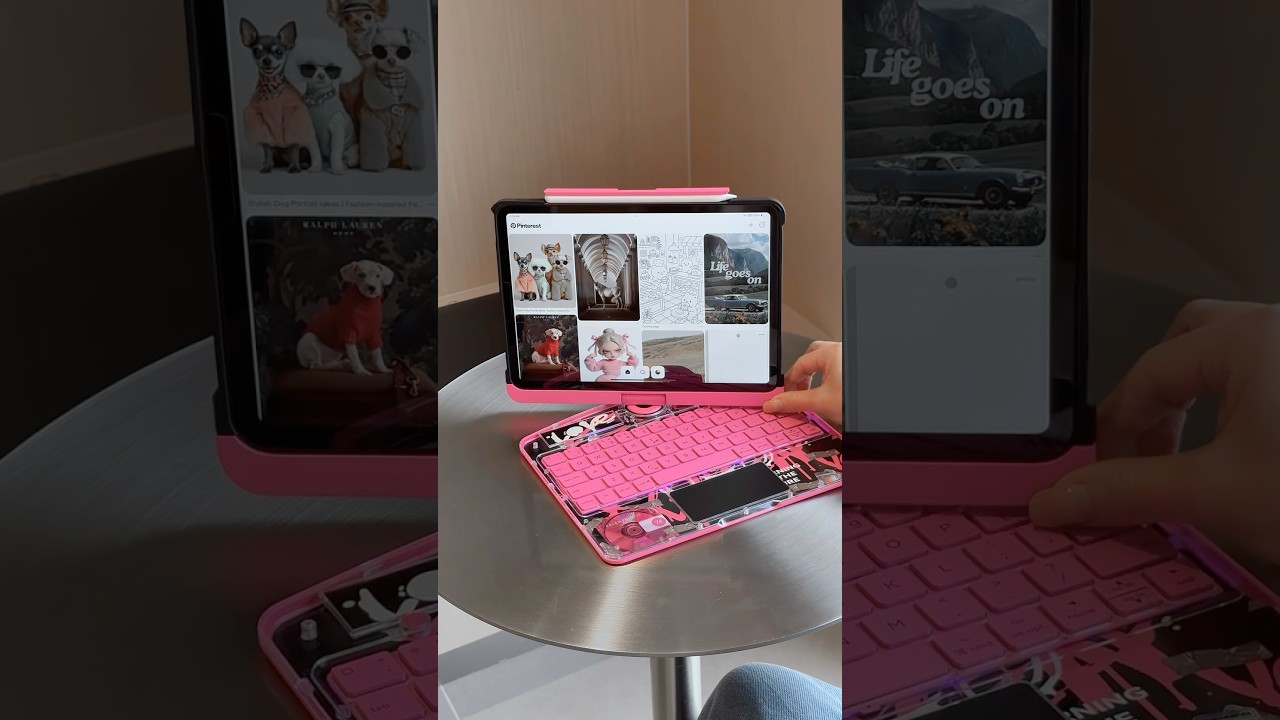 Turn your iPad into laptop in seconds. IG: nevcase.us