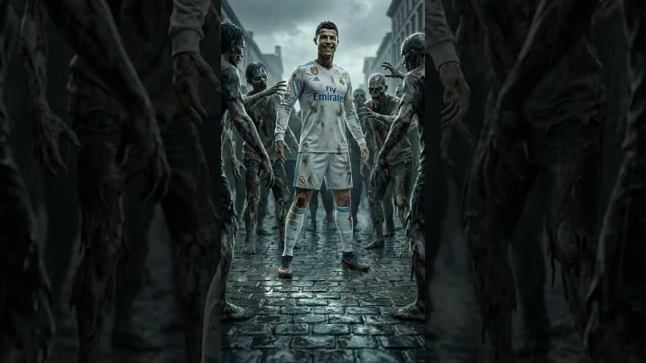 Neuer KICKS Ronaldo to Zombies! 🧟‍♂️💀 Revenge of CR7! #football #soccer #ronaldo #messi
