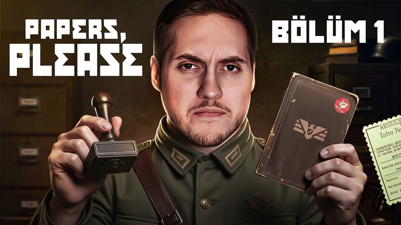 SINIR KAPISINDA İLK GÜN!! | PAPERS, PLEASE | BÖLÜM 1  |