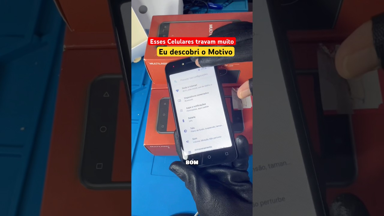 Esse celular da Multilaser trava muito #consertodecelular #multilaser #tecnologia #repair #dicas