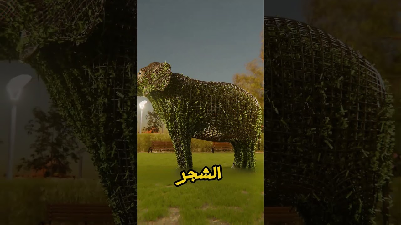 سر الفيل الحي! 🐘🌿
