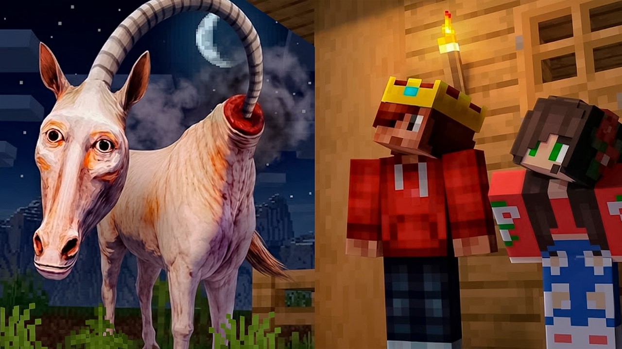 SOBREVIVI AO CREEPY HORSE NO MINECRAFT