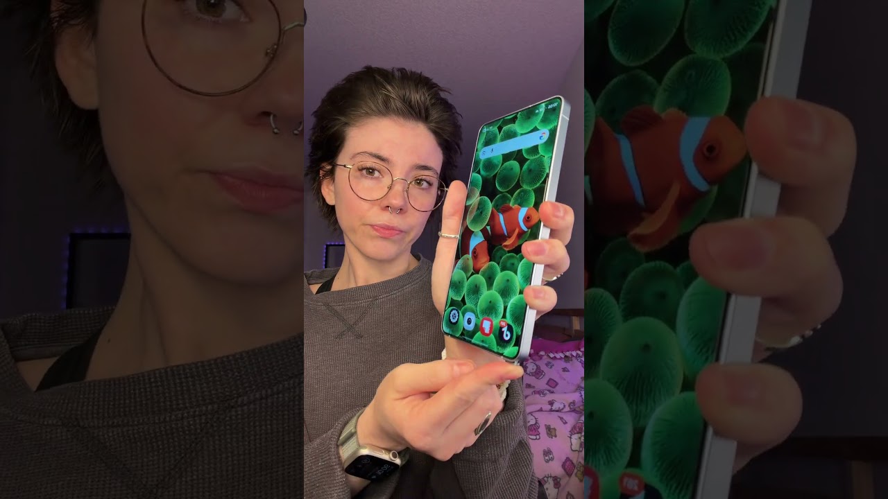 i’m having way too much fun with this tbh #samsung #s26ultra #iphone #android #apple