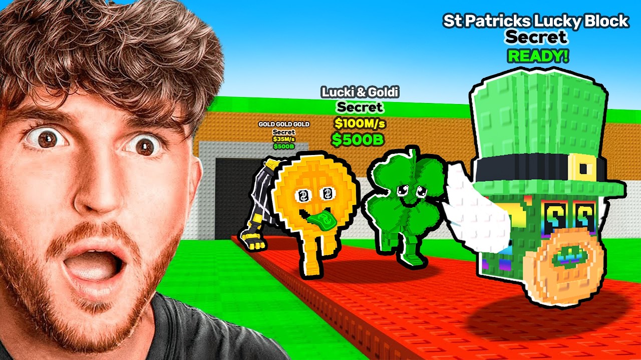 New ST PATRICKS UPDATE + New Brainrots! - Published by CaylusBlox