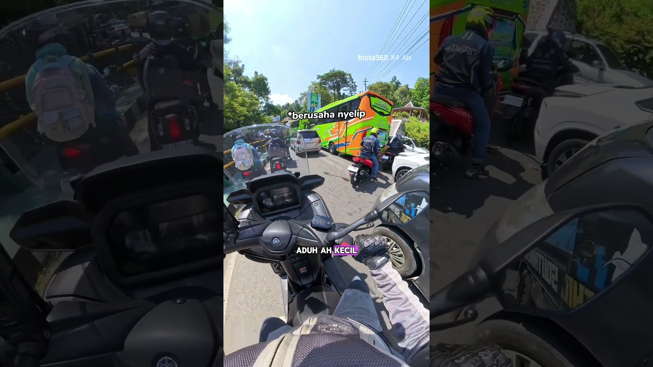 Jogja udah penuh banyak tragedii, kalian gausah kesini😭 #silvadmy #touring #xmaxv3