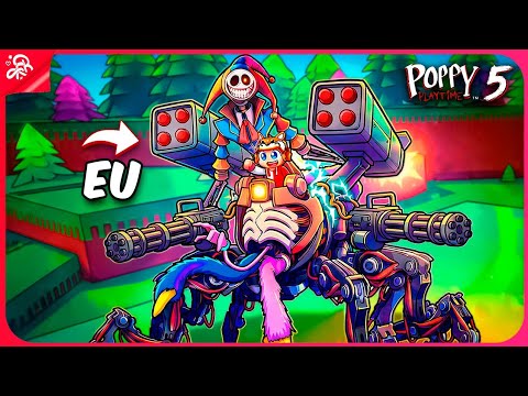 DESAFIO DO PROTÓTIPO DE POPPY PLAYTIME 5 NO BUILD A BOAT😃