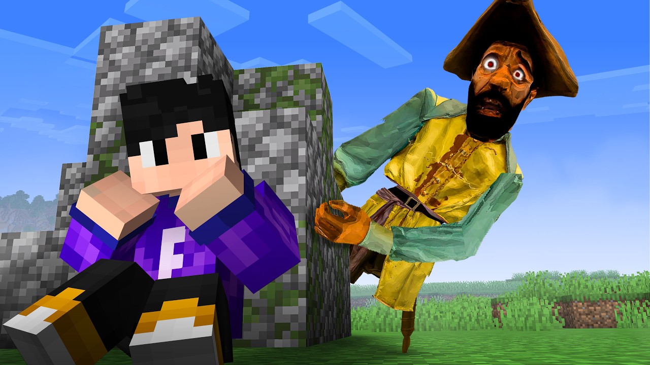 Enfrentei o "CAPETÃO CLARK" No Minecraft!