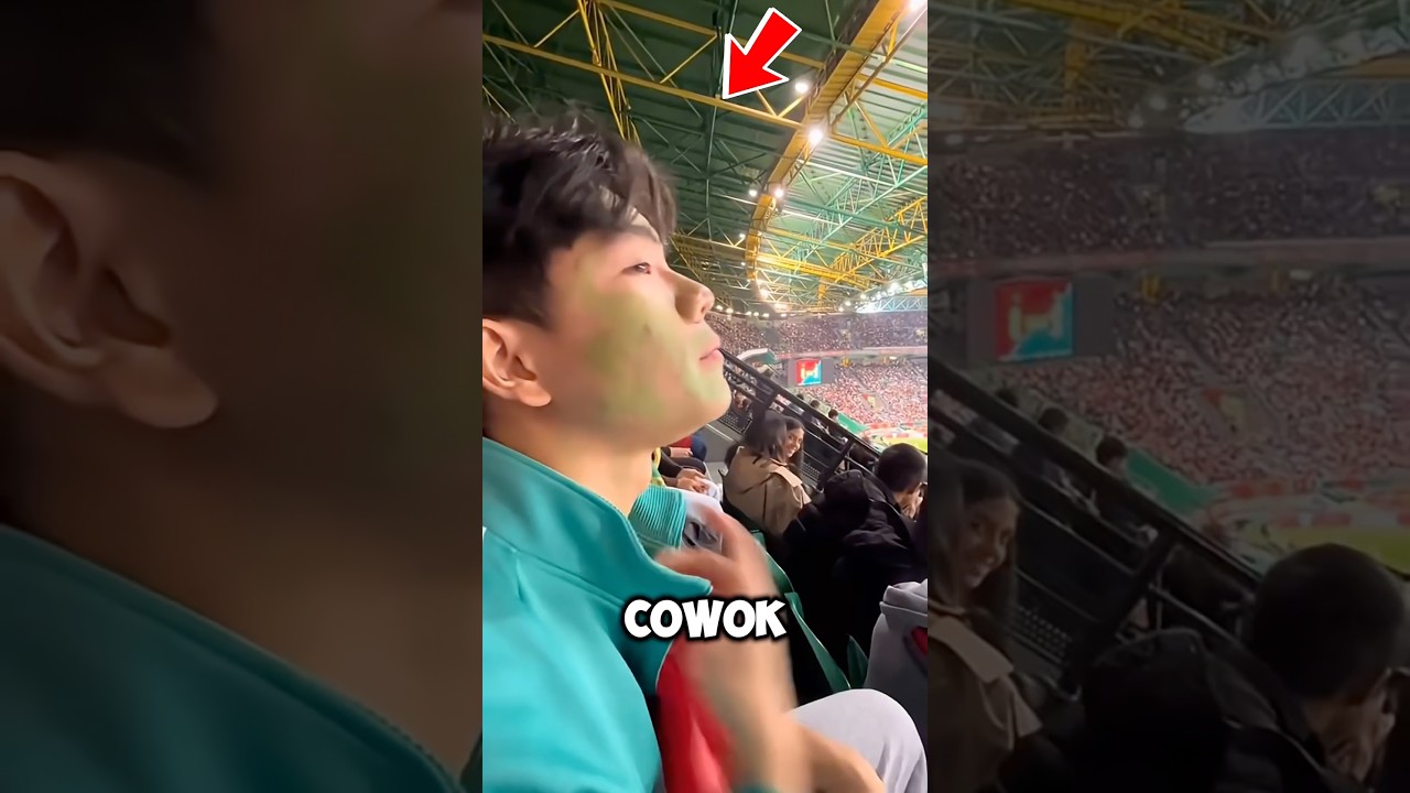 Pede Banget Bikin 'Wave' di Stadion, Endingnya Malah Bikin Malu!