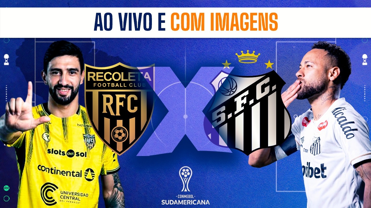 RECOLETA X SANTOS - AO VIVO E COM IMAGENS | SUL-AMERICANA 2026