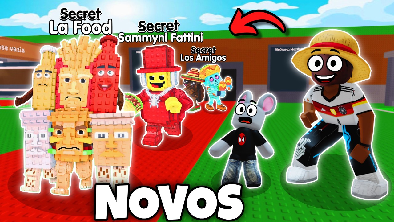 LA FOOD COMBINACION, LOS AMIGOS e NOVA MUTAÇÃO DIVINA NO ROUBE UM BRAINROT!