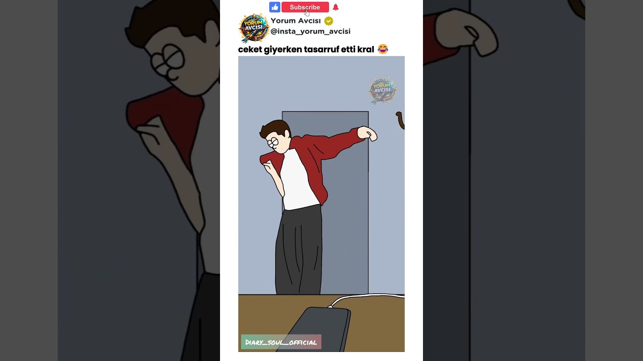 Ceket giyerken şarjdan tasarruf etmek 😂 | Komik Yorumlar #komikyorumlar