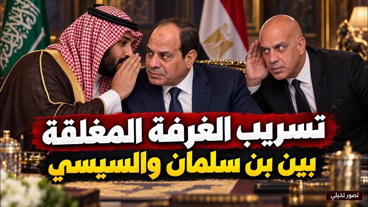 تسريب كلام محمد بن سلمان والسيسى فى الغرف المغلقة و السيسى يحذر من سقوط مصر خلال شهرين